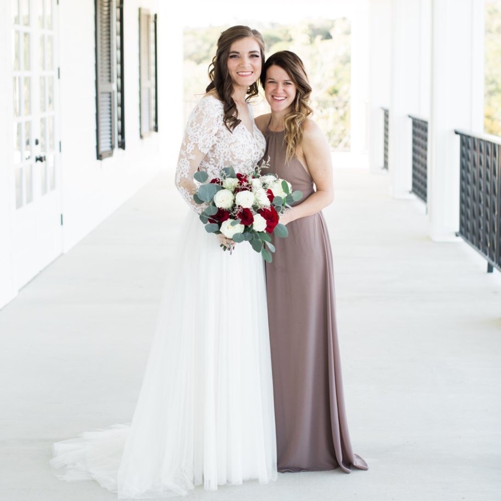 Show Me Your MuMu bridesmaid dress in Dune